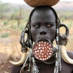 Mursi Woman Mursi Woman