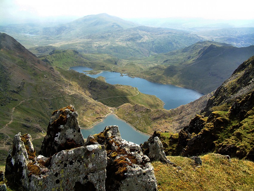 The view from Mount Snowdon
