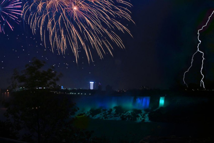 Fireworks and Falls by Shane Kiefer