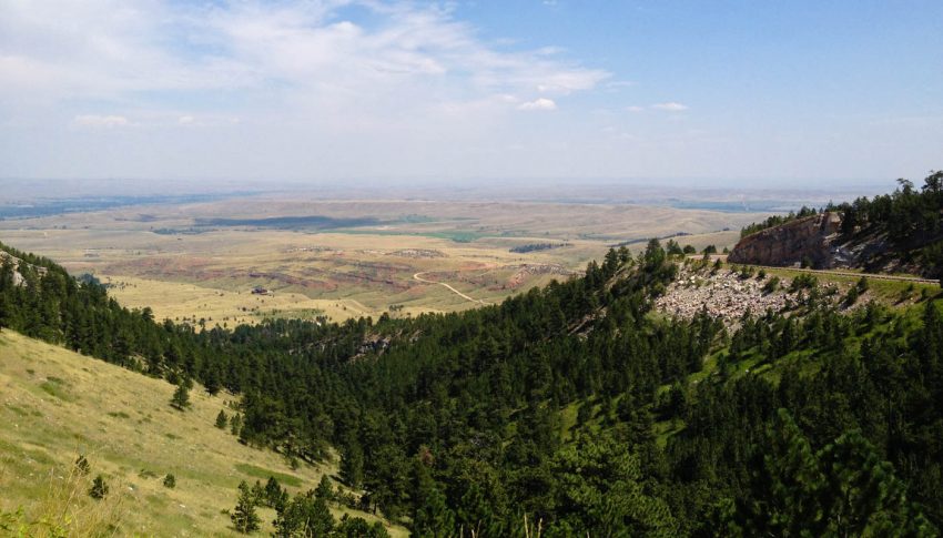 Overlooking Wyoming