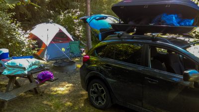 Camping in Hood River, Oregon
