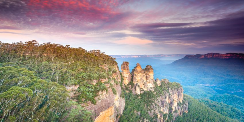 The Three Sisters, Blue Mountains, Australia (by Stanley Landscape Photography)