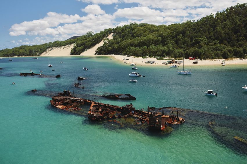 Tangalooma Wrecks Moreton Island
