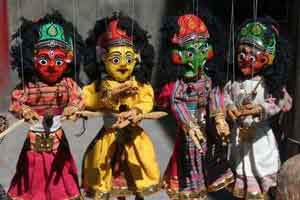 Puppets in Kathmandu