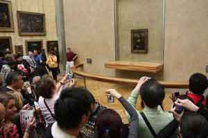 Photographing the Mona Lisa
