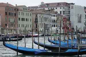 Gondolas in Venice