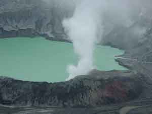 Poas Volcano Crater