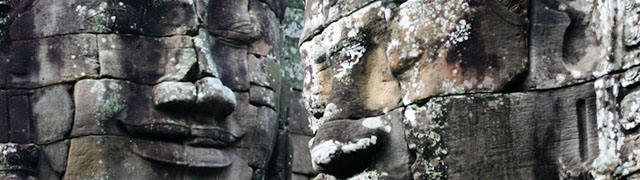 Faces of the Bayon, Angkor Wat, Cambodia