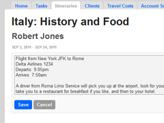 Itinerary Builder