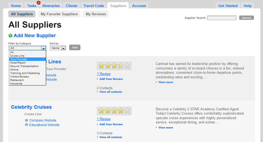 Supplier Reviews