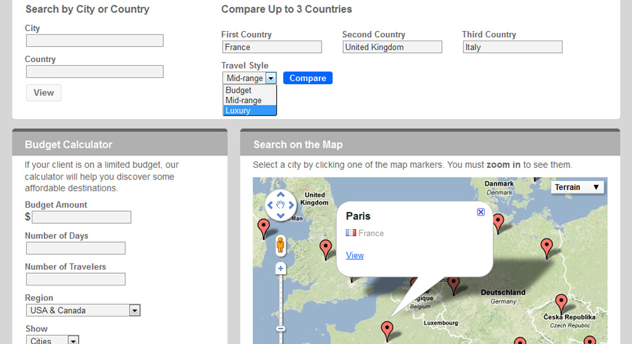 Travel Cost Research