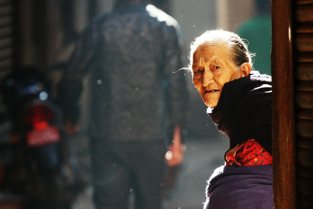Old Woman, Nepal