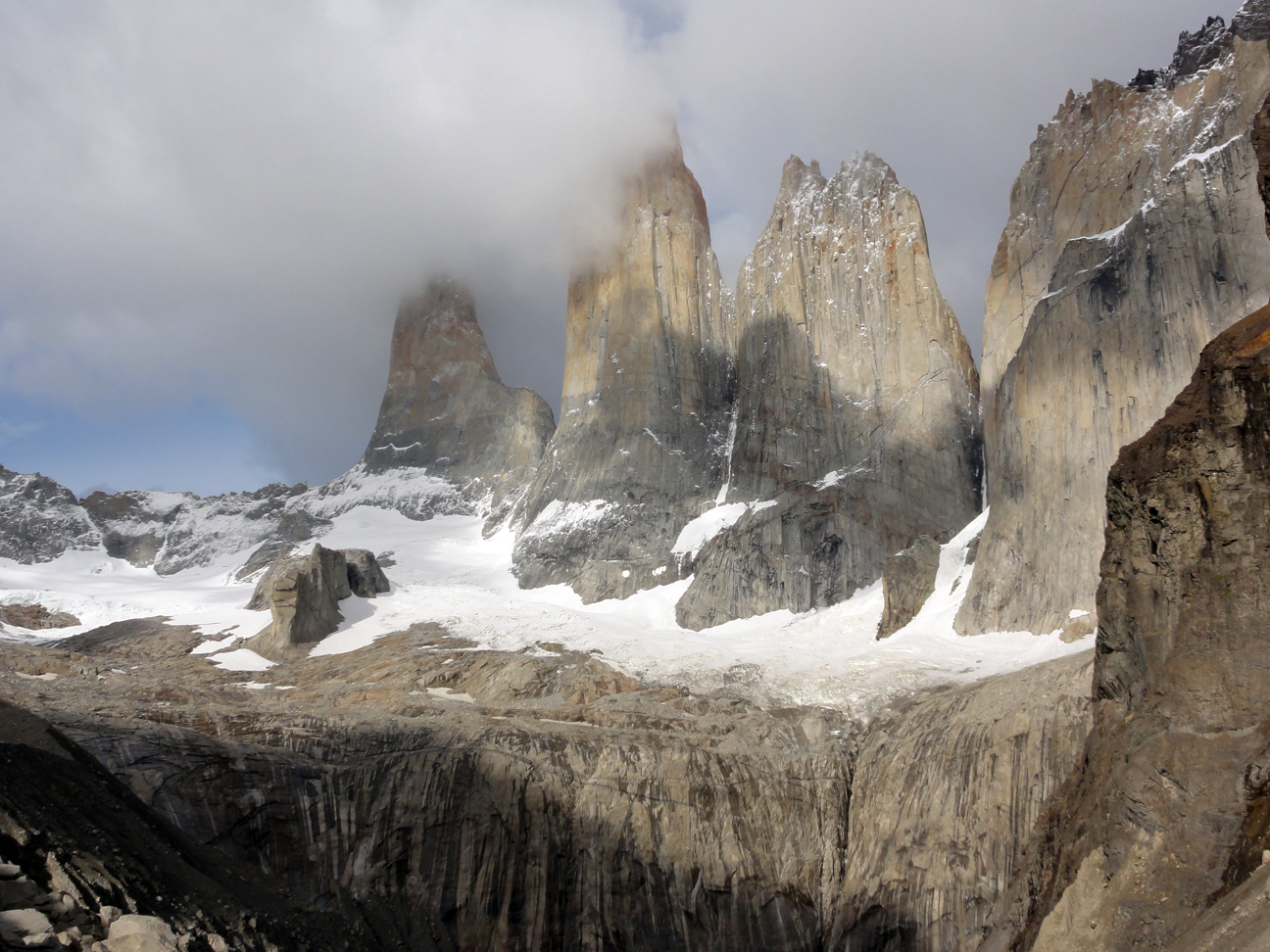 Towers in Torres del Paine, Patagonia