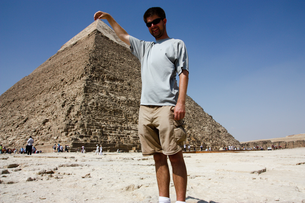 Holding the Pyramid