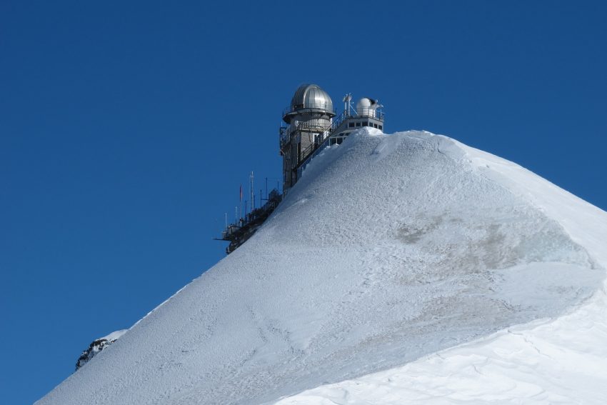 Jungfraujoch peak