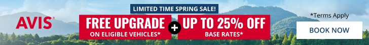 Avis sale banner