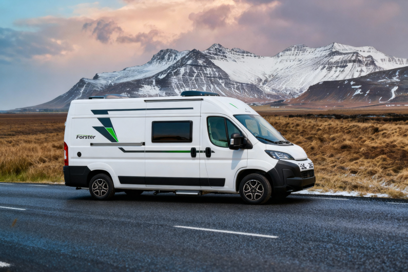 campervan in Iceland