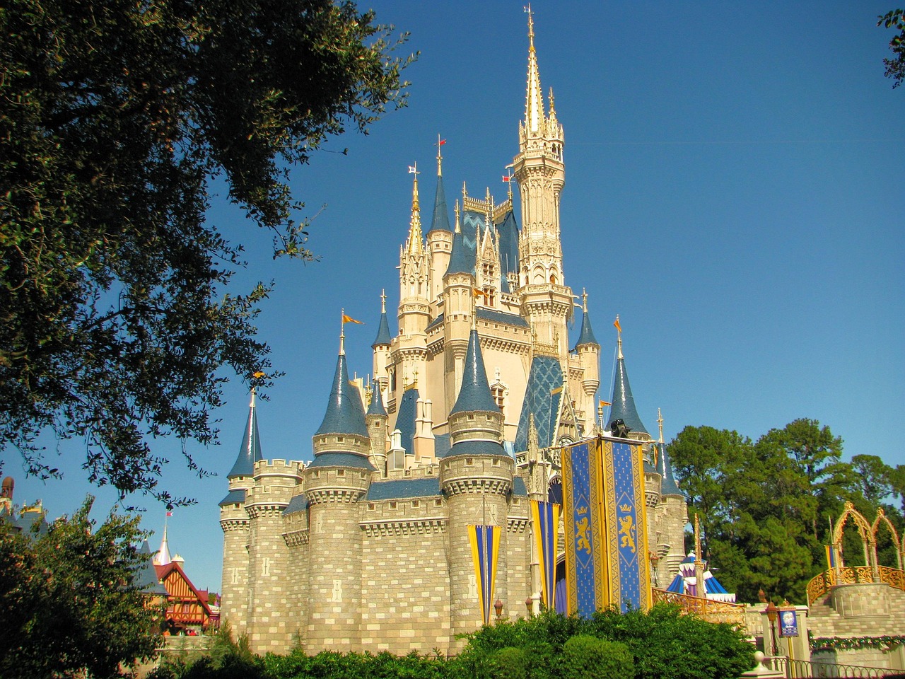Disney World Castle, Orlando, Florida