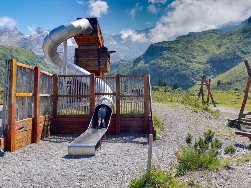 Trubsee playground, Switzerland, Titlis