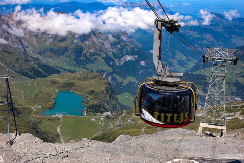 Titlis Rotair gondola, Switzerland