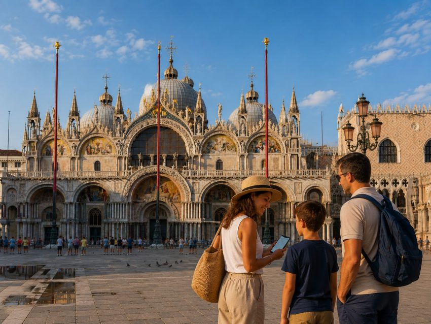 Venice travel family