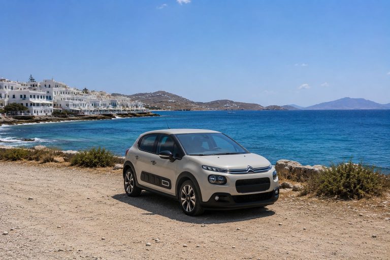car in Greece