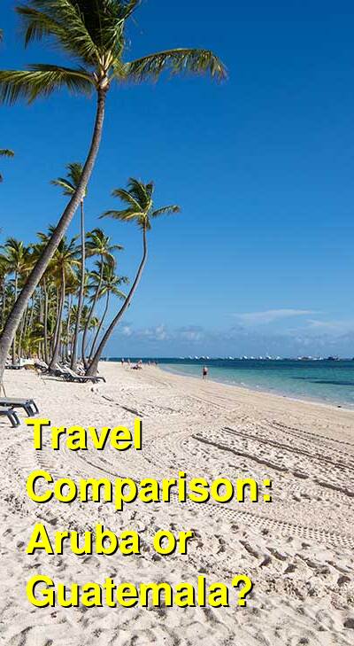 Aruba vs. Guatemala Travel Comparison