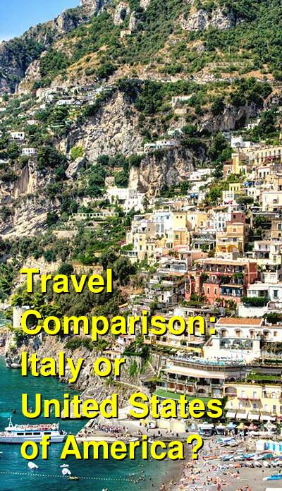 Italy vs. USA Travel Comparison