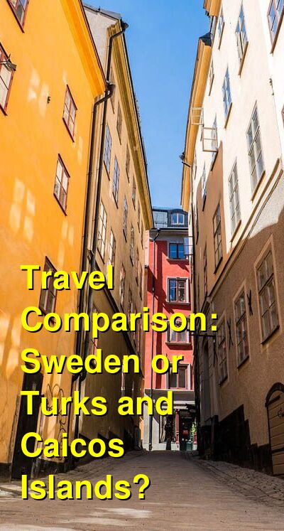 Sweden vs. Turks and Caicos Travel Comparison