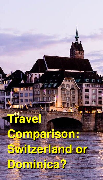 Switzerland vs. Dominica Travel Comparison