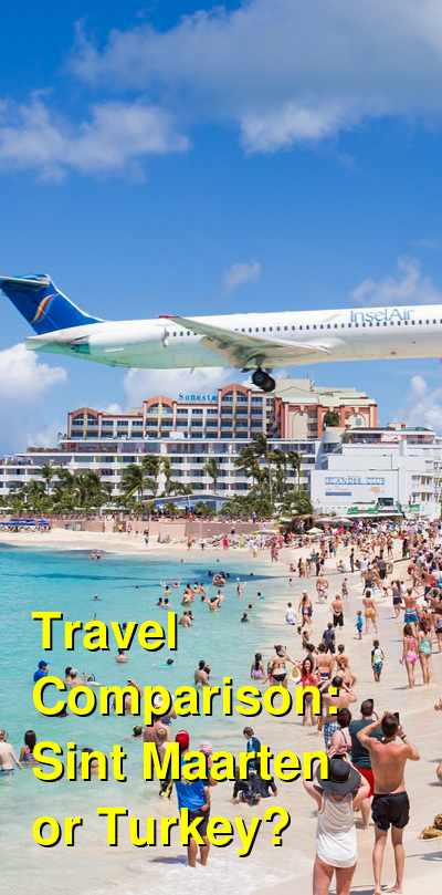 Sint Maarten vs. Turkey Travel Comparison