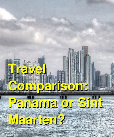 Panama vs. Sint Maarten Travel Comparison