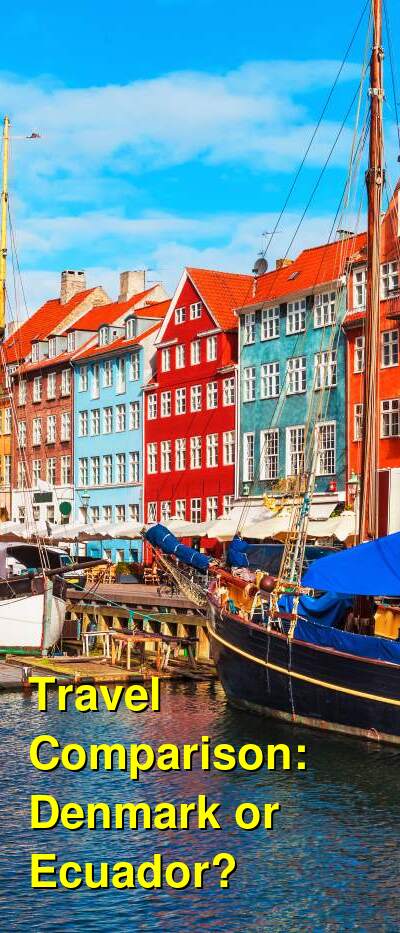 Denmark vs. Ecuador Travel Comparison