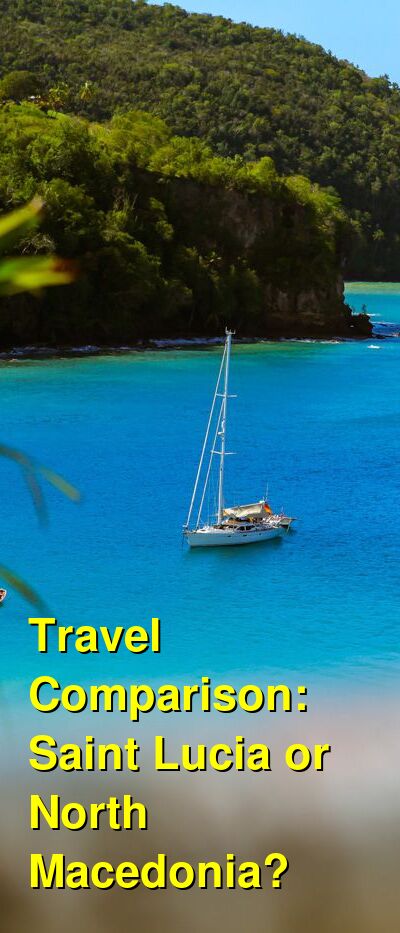 Saint Lucia vs. North Macedonia Travel Comparison