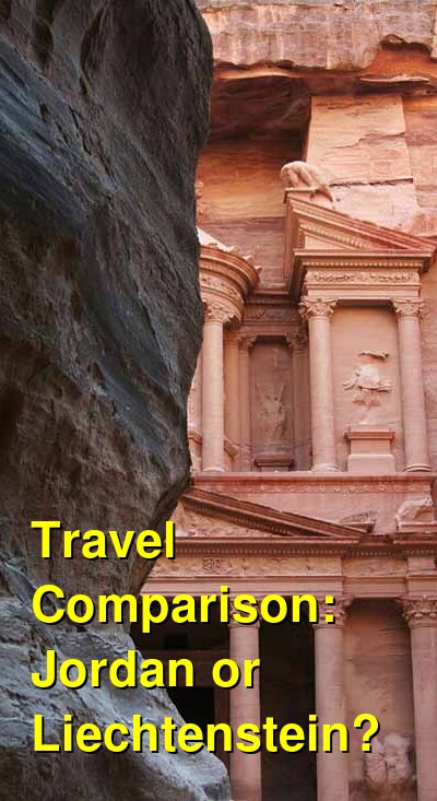 Jordan vs. Liechtenstein Travel Comparison