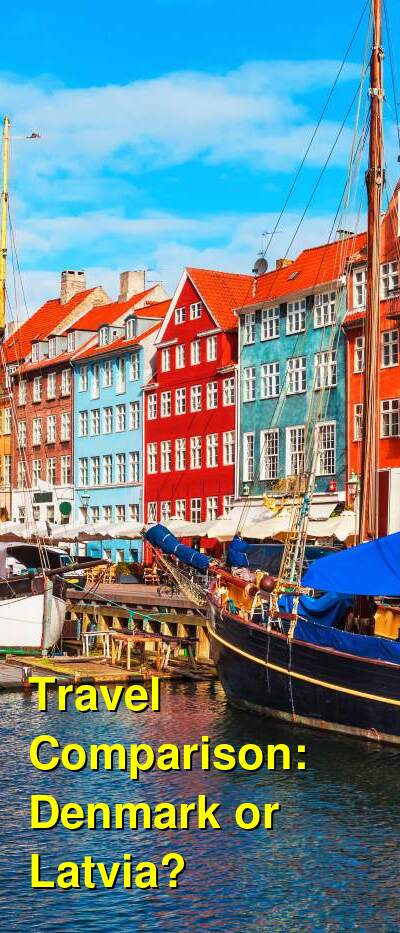Denmark vs. Latvia Travel Comparison
