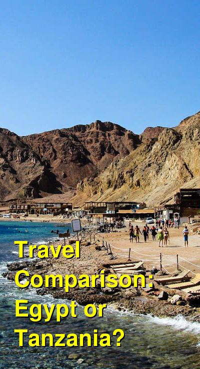 Tanzania vs. Egypt Travel Comparison