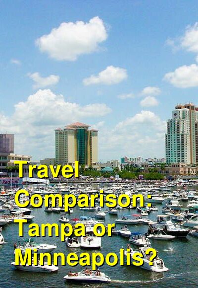 Tampa vs. Minneapolis Travel Comparison