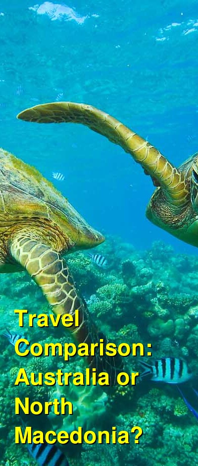 Australia vs. North Macedonia Travel Comparison