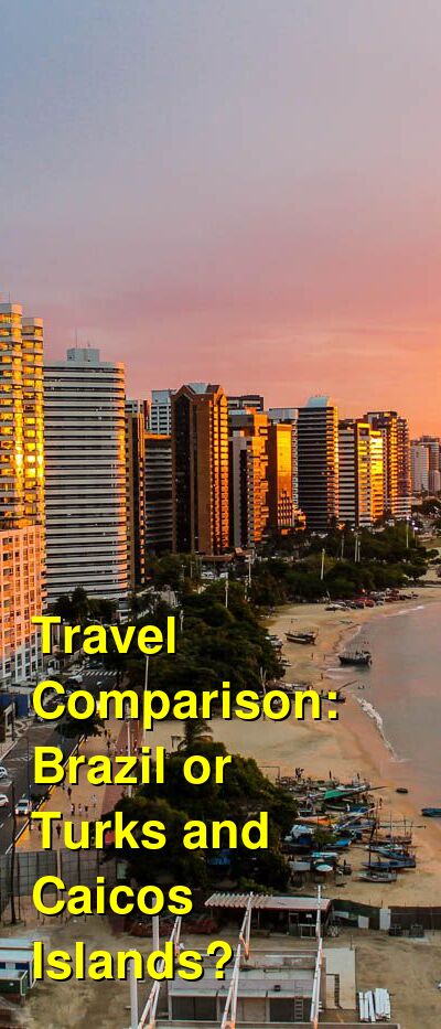 Brazil vs. Turks and Caicos Travel Comparison
