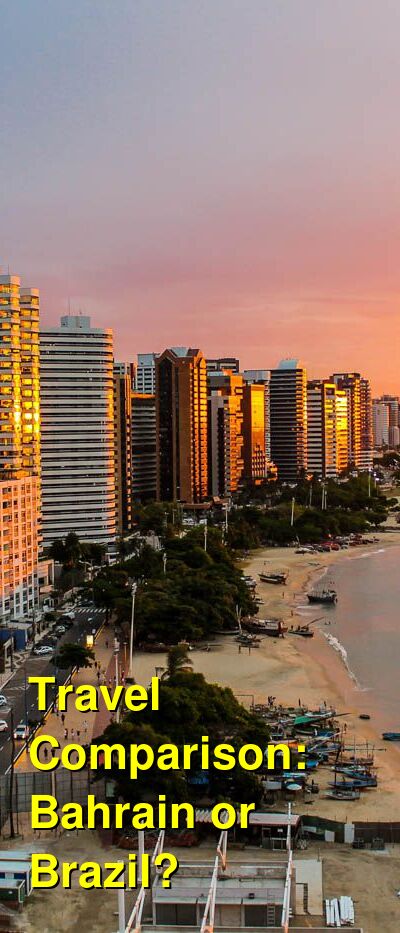 Bahrain vs. Brazil Travel Comparison