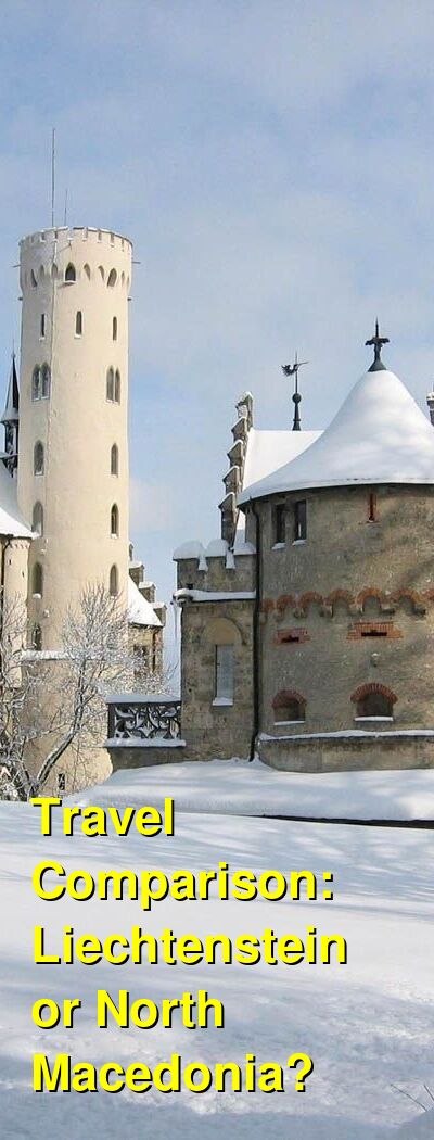 Liechtenstein vs. North Macedonia Travel Comparison
