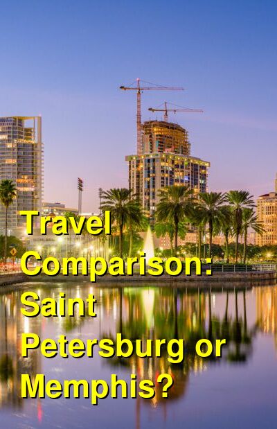 Saint Petersburg vs. Memphis Travel Comparison