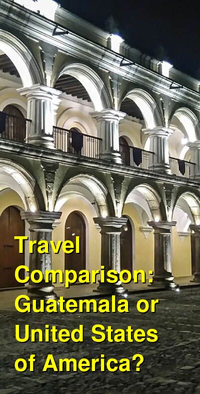 Guatemala vs. USA Travel Comparison