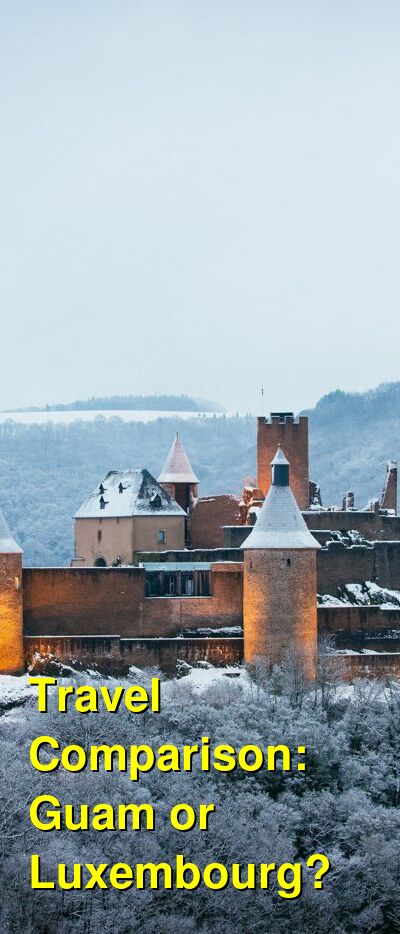 Guam vs. Luxembourg Travel Comparison