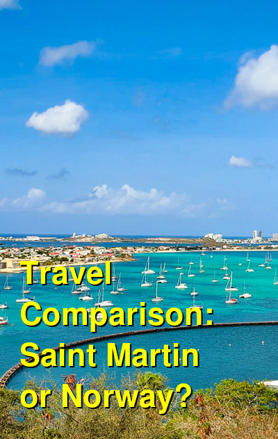 Saint Martin vs. Norway Travel Comparison