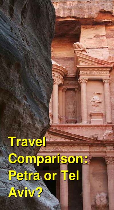 Petra vs. Tel Aviv Travel Comparison