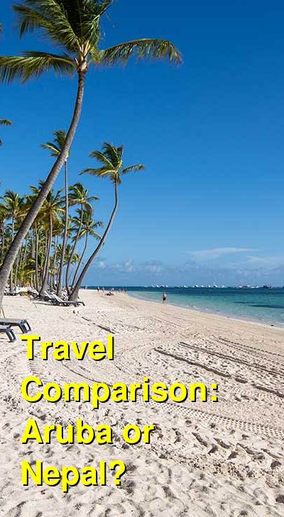 Aruba vs. Nepal Travel Comparison