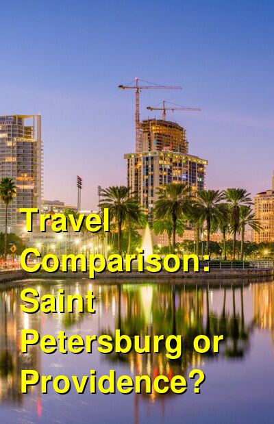 Saint Petersburg vs. Providence Travel Comparison