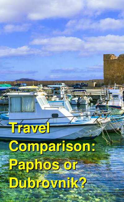 Paphos vs. Dubrovnik Travel Comparison